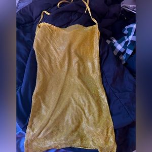 Meshki backless dress